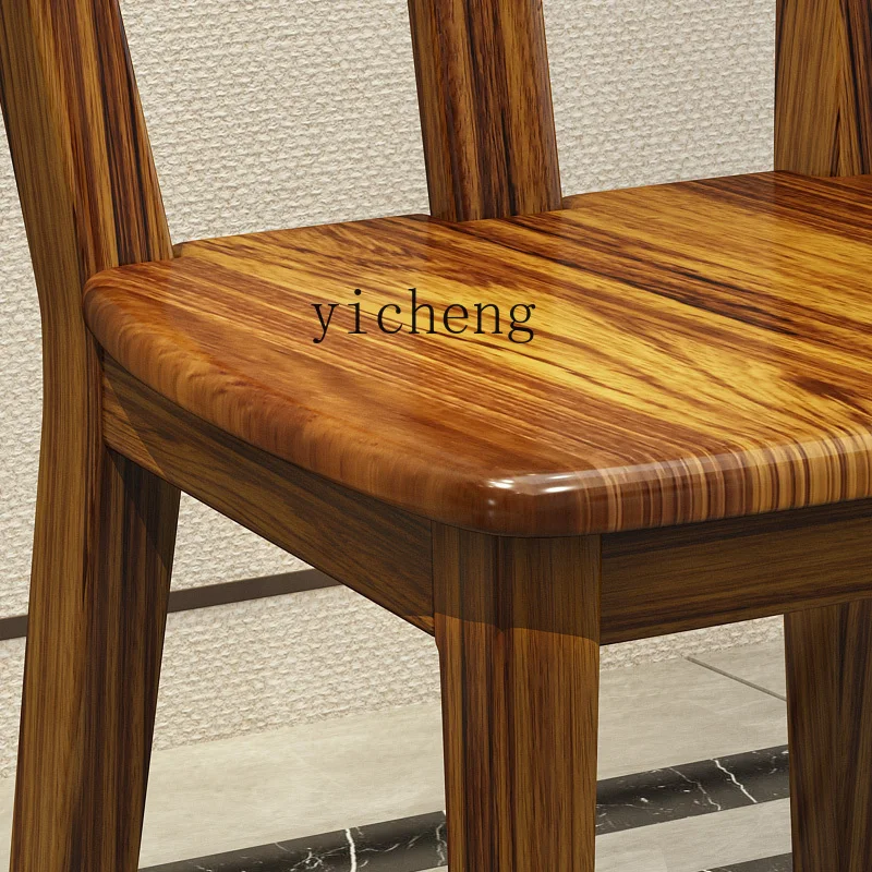 Yy New Chinese Style Solid Wood Dining Chair Ugyen Wood New Chinese Restaurant Furniture: Chair