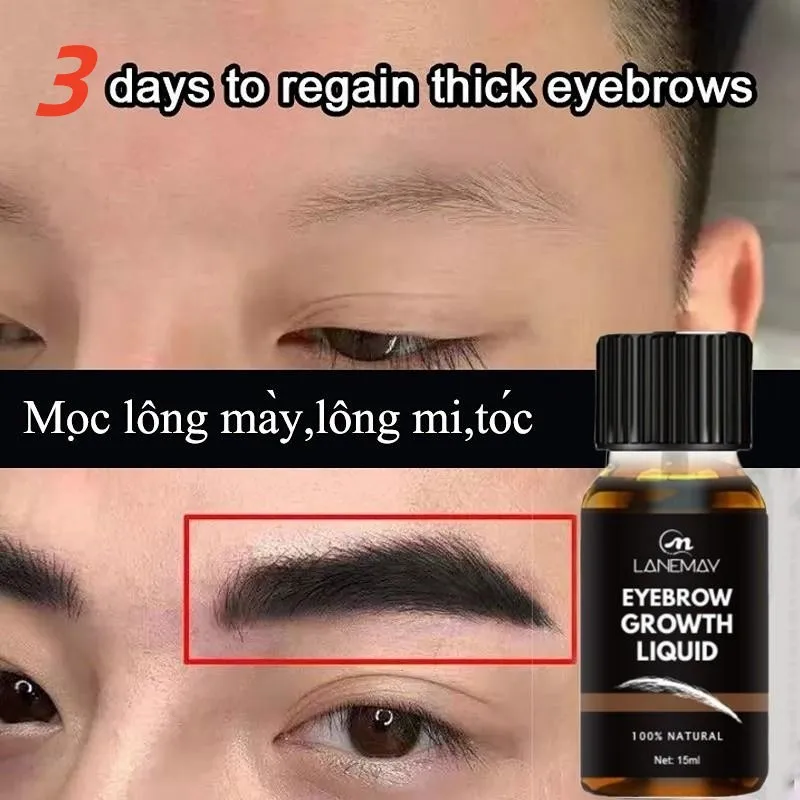 Eyeblogug-Sérum de croissance rapide des cils, prévention de la perte de cheveux, traitement endommagé, optique, yeux denses, produits de maquillage, nouveau 2023