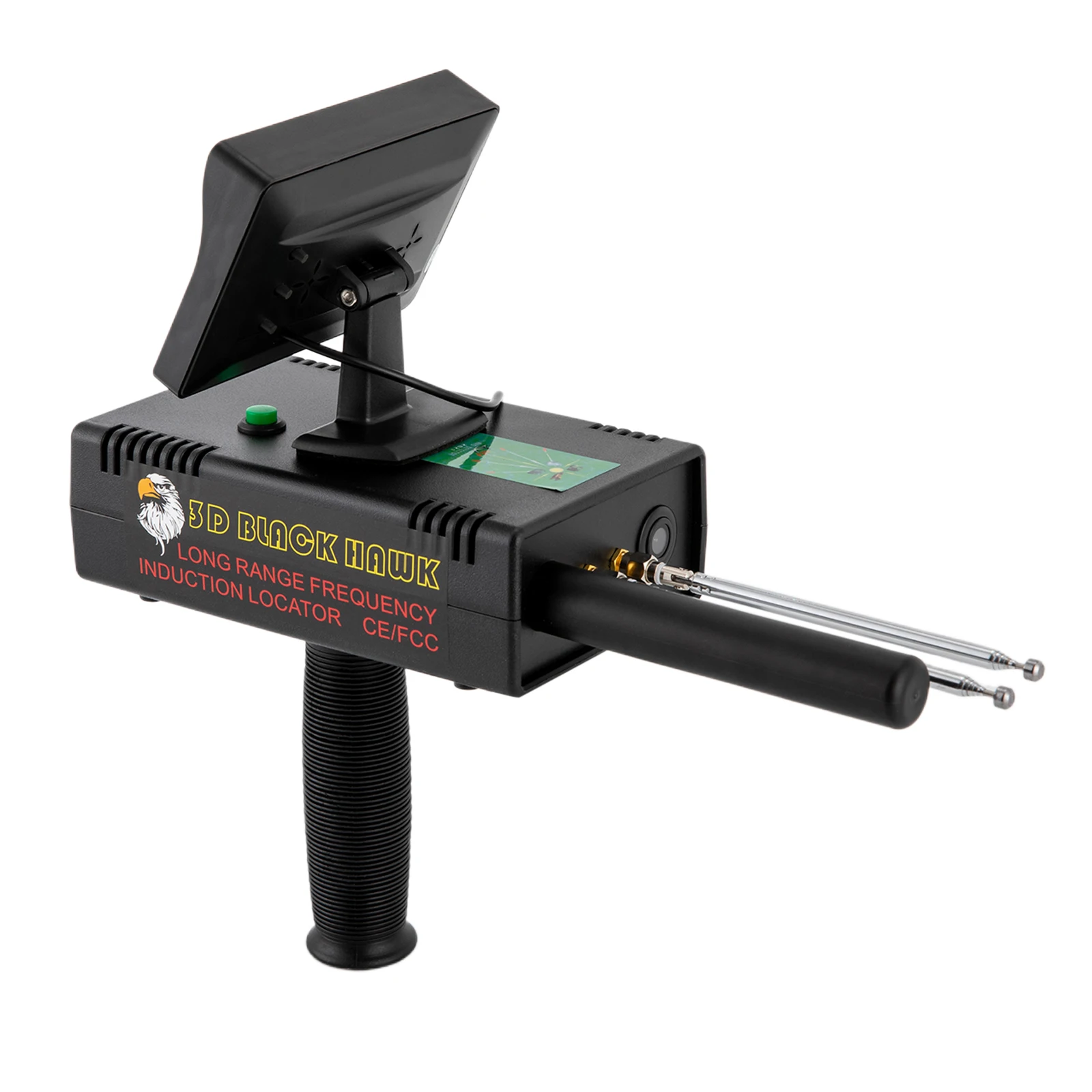 Metal detector con display a LED da 5,6-6 KHz |   Portata 1200 m Profondità 30 m Scanner sotterraneo ad alta precisione per oro, argento, rame, diamante