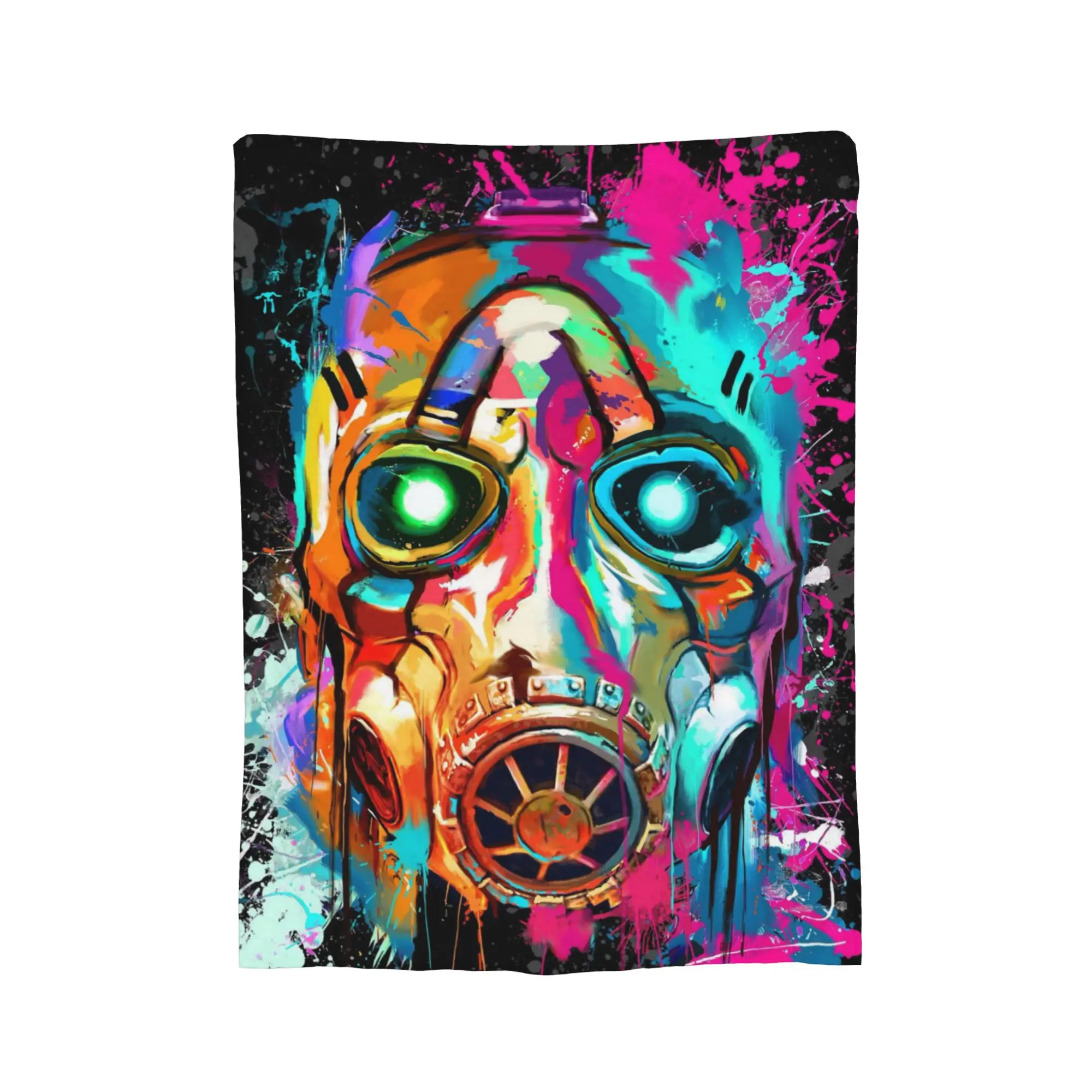 بطانية لعبة Borderlands 4 من الفلانيل الناعم هدايا مريحة رمي البطانيات لحاف #3