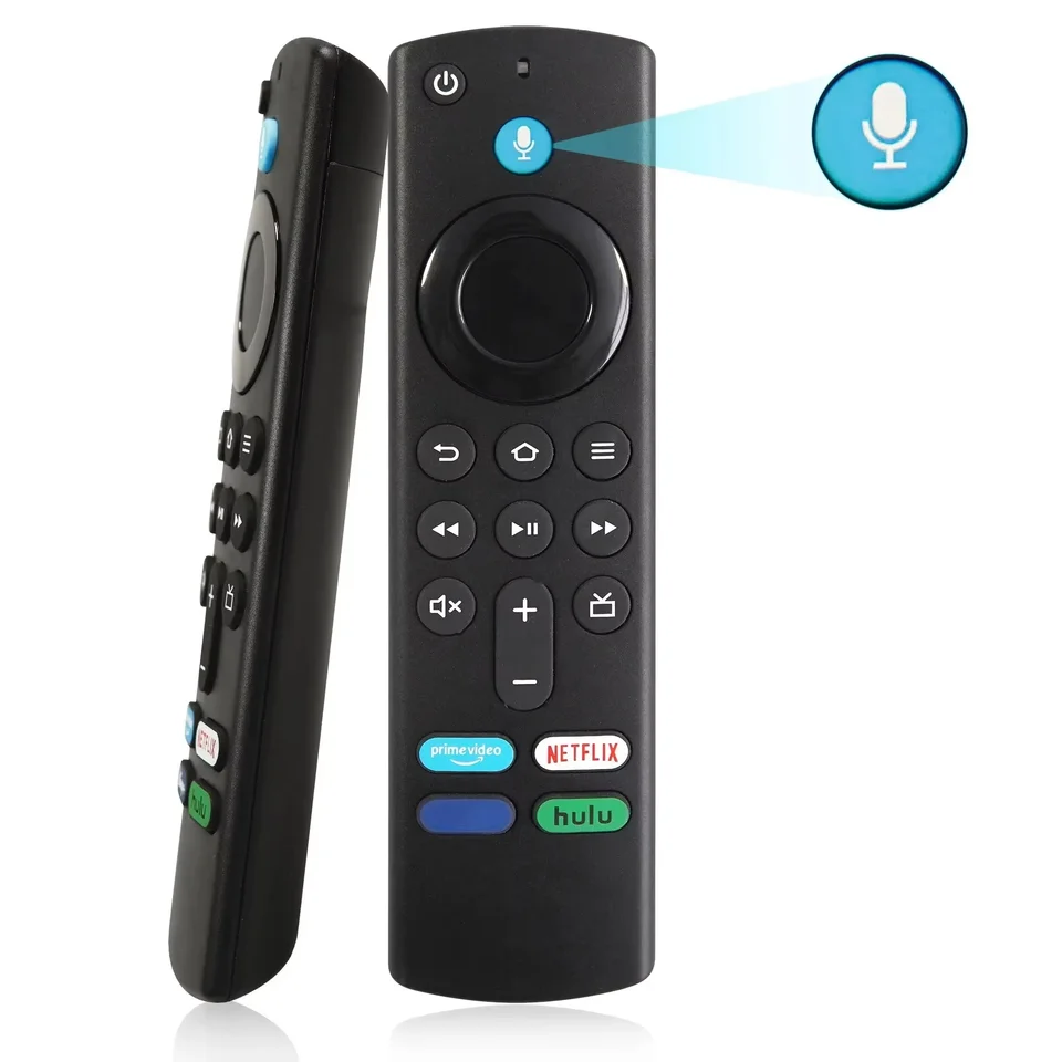 Control remoto Bluetooth de voz de repuesto para Fire TV Stick 4K Max 3.ª generación, Stick Lite, Cube, controlador de TV inteligente, compatible con Alexa