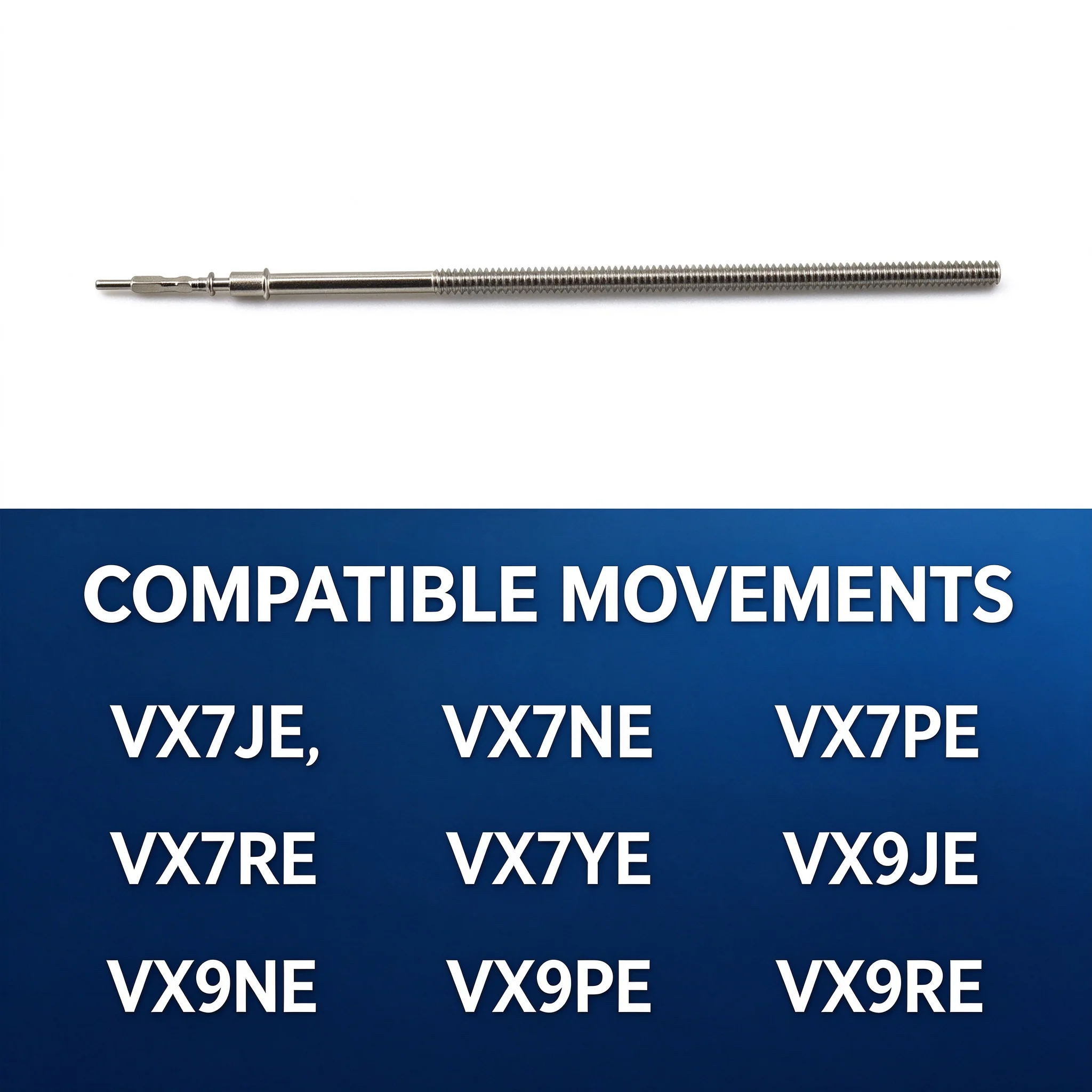 VX7JE VX7NE VX7PE VX7RE VX7YE VX9JE VX9NE VX9PE VX9RE Hand Setting Stem Winding Stem Watch Movement Repair Parts
