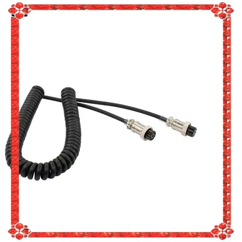 

24-часовая доставка для YAESU FT Md-1 Md-100 Md-200 FT-1000, удлинительный 8-контактный женский удлинительный кабель, удлинитель микрофона, аксессуар