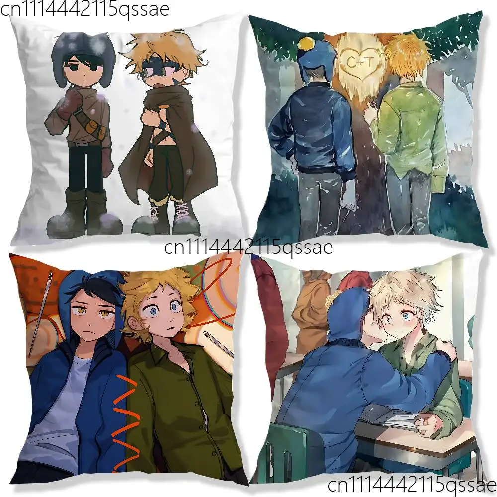 For Craig S-South P-Park Tweek Pillow Case Square Bedroom Sofa Leisure Comfort Cushion Car Home Decoration