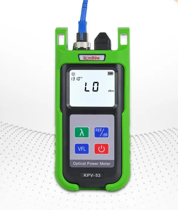 KPV-53 مقياس الطاقة الضوئية مصدر الضوء الأحمر 2 في 1 -70-+10dBm + محدد الأعطال البصرية