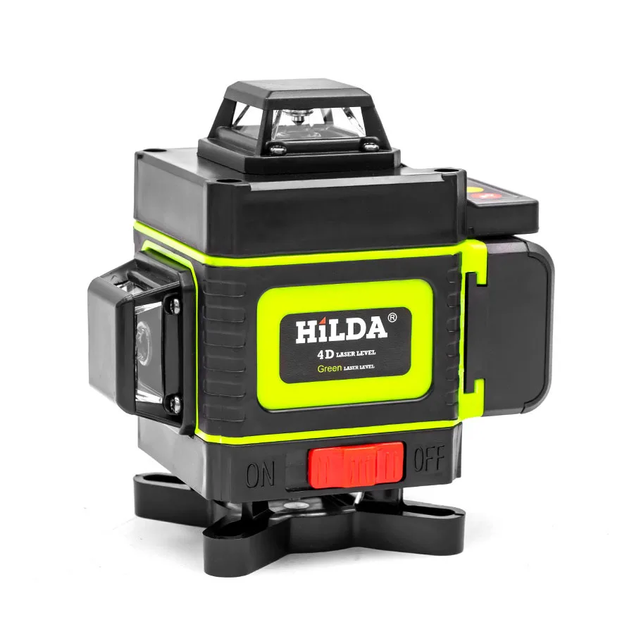 

16 line wall and ground-level spirit level 4D all-around wall laser level