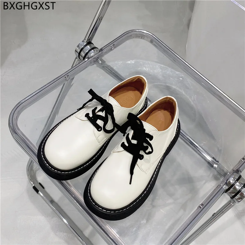 

Повседневная кожаная обувь, массивные кроссовки для женщин, роскошные брендовые оксфорды для женщин, обувь на низком каблуке, Zapatilla Mujer