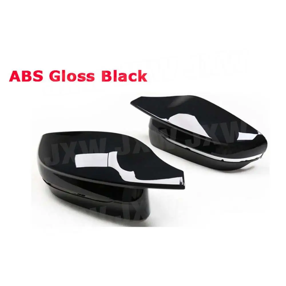 

JCHEY для BMW 3 5 6 7 8 серии G11 G12 G14 G15 G16 G20 G21 G30 G31 2020 глянцевое черное зеркало заднего вида с зазором из углеродного волокна