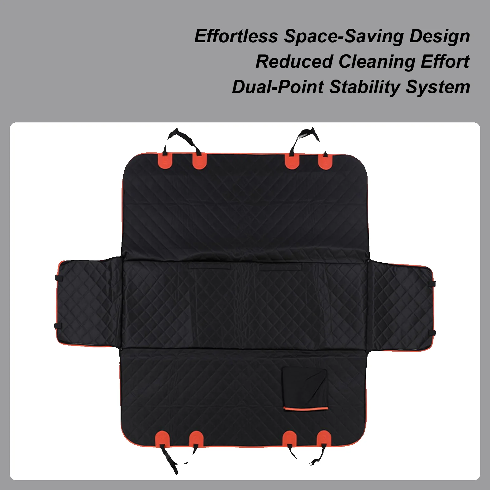 

Backseat Pet Mat Stable Anti-Slip Foldable Comfortable Pet Blanket Dog Seat Cover Car Protector For Vehicle SUV Truck Travel