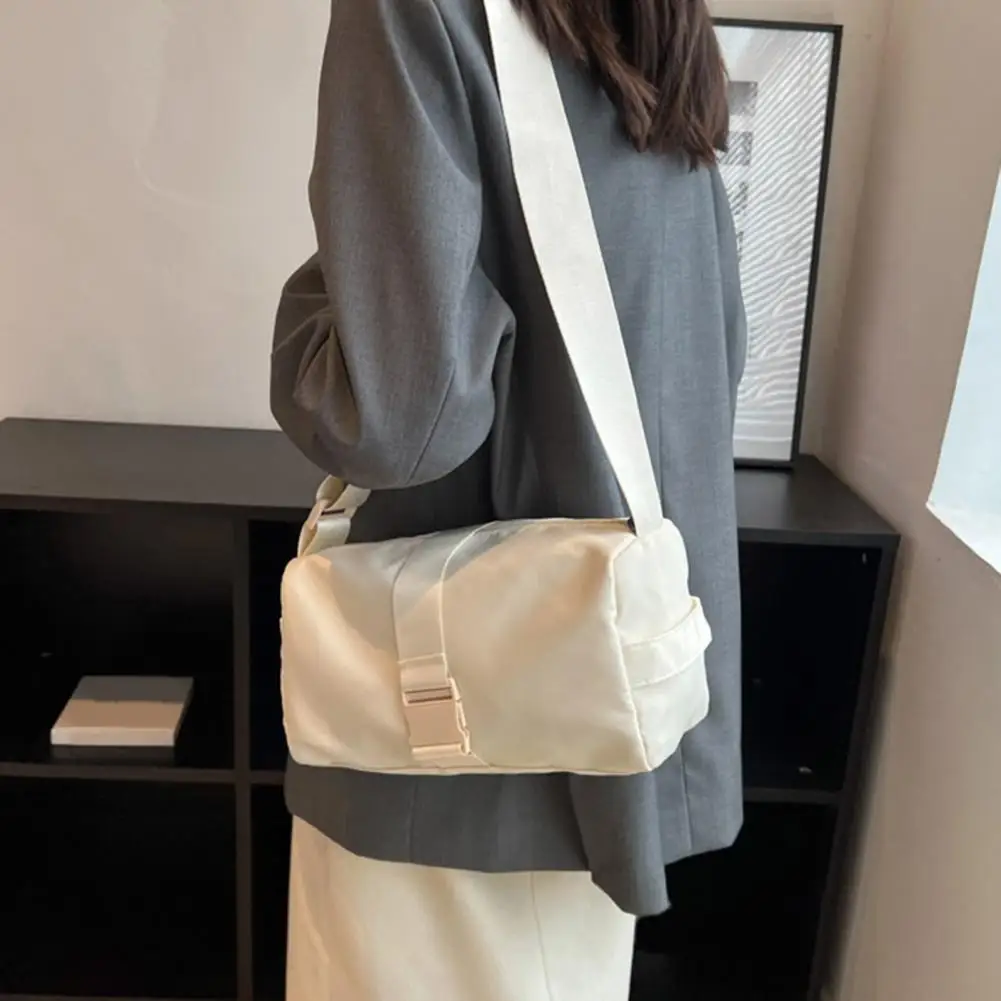 

Women's New Multi Pocket Large Capacity Casual Handbag Multi Color Adjustable Shoulder Strap Crossbody Bag Oxford Cloth Crossbod
