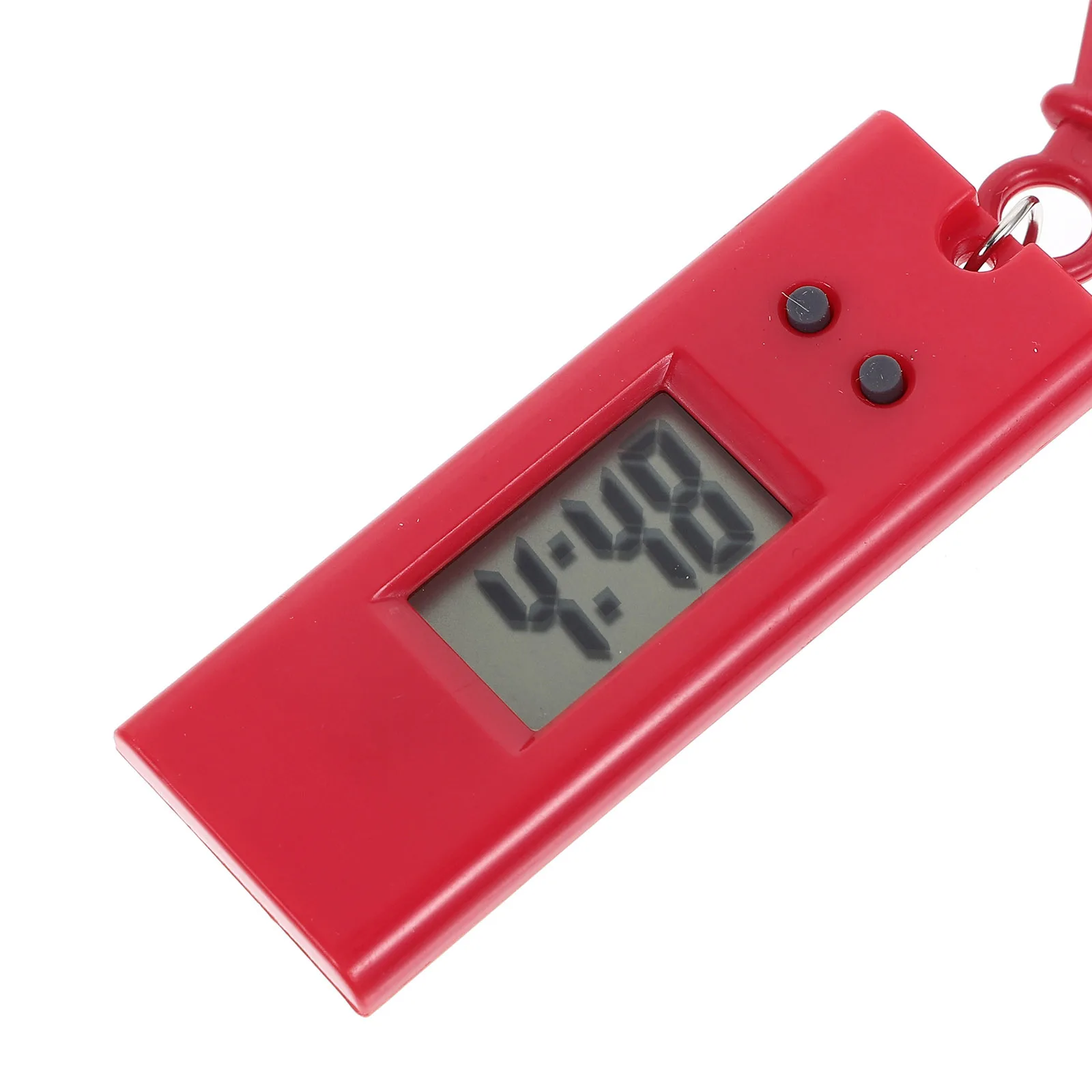 5Pcs Digital Hanging Watch Keychain Easy to Read Time Accurate Small Pocket Watch for Kids Boys Students Daily Use Random Color