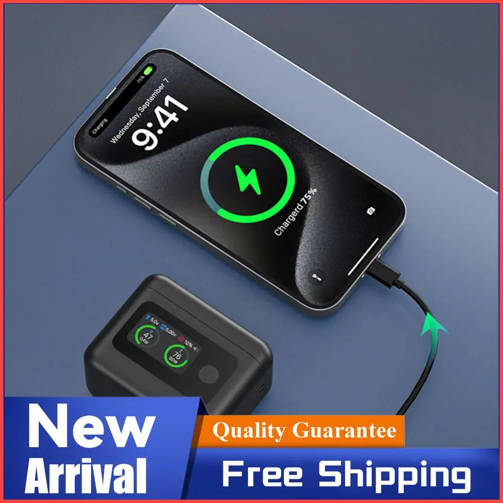 

Чехол-зарядное устройство для Insta360 X5, портативный аккумулятор с зарядкой через USB-C, коробка для хранения зарядного устройства, запчасти для аккумулятора