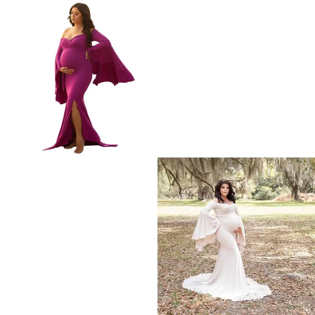 vestido-premama-poliester-xxfe-con-mangas-con-volantes-y-cola-para-reuniones-formales