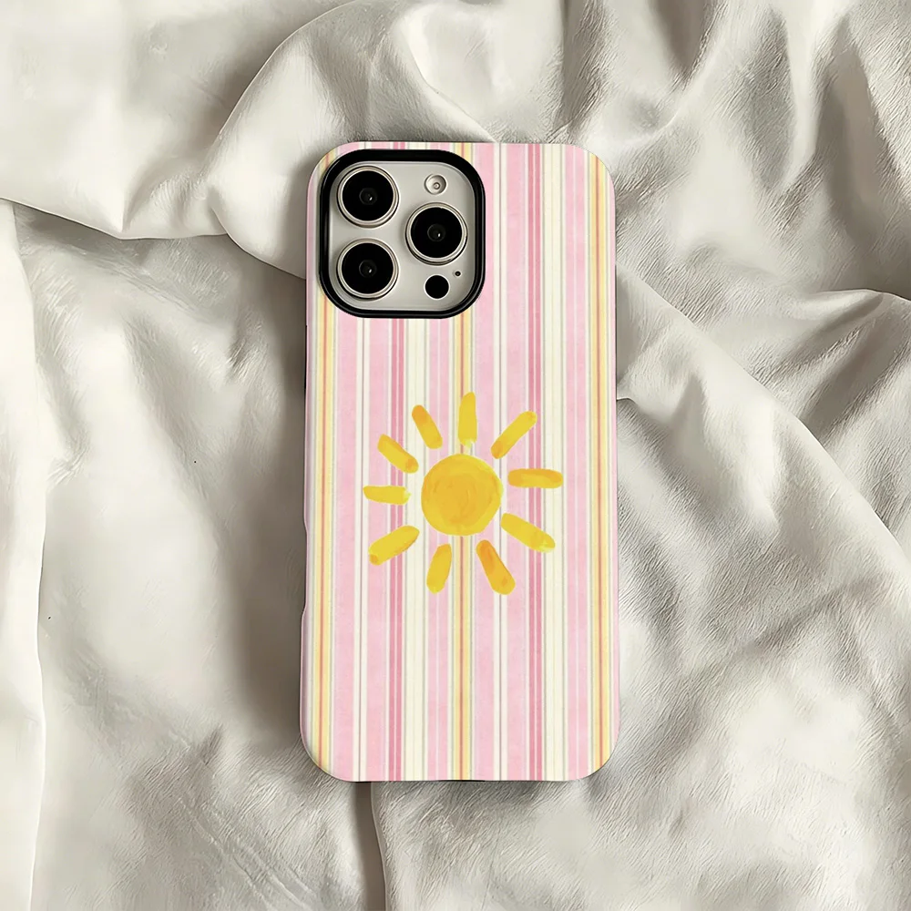 Fashion Colorful Plaid Phone Case for Samsung Galaxy S20 S23 S24 S25 S26 FE Plus Ultra Edge 4G 5G Luxury Double-layer Back Cover