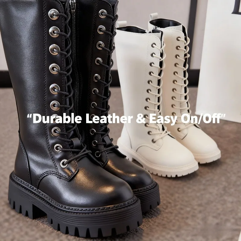 أحذية الصيف 2025 أحذية الأطفال الجديدة عالية الجودة للفتيات أحذية طويلة