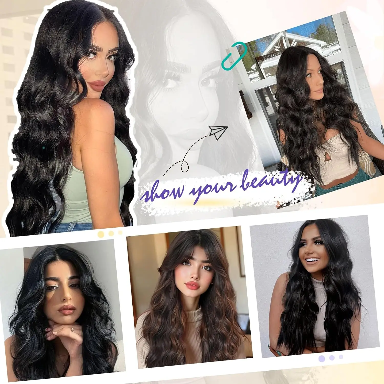 Thumbnail 4 - #12 Latest Clip-In U-Part Wigs Offers