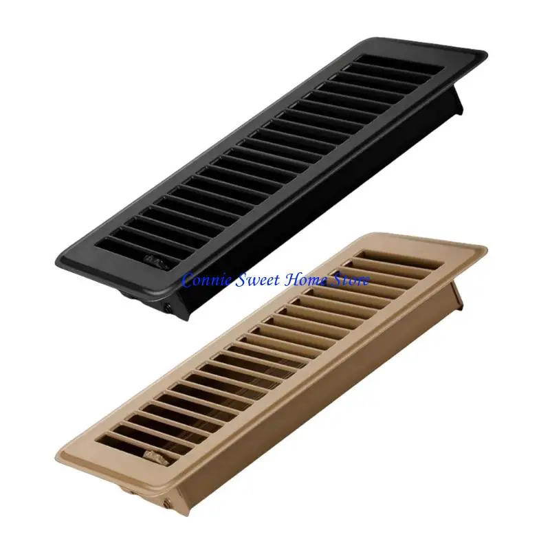 LXAF Heavy Duty Steel Floor Vent Covers Walkable Designs Air Supply Levers Rusts Resistant Register Simple Install for House