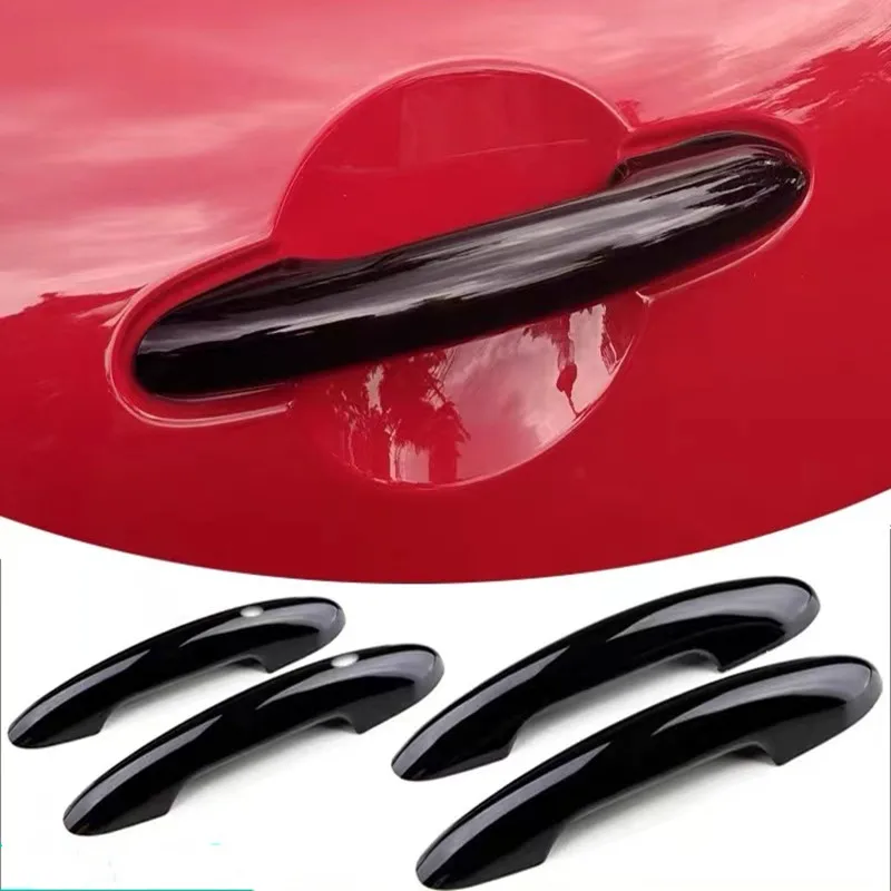 

Glossy Black Door Handle Cover For MINI Cooper S JCW Clubman F54 F55 F60 Countryman Exterior Car Styling Decoration Accessory