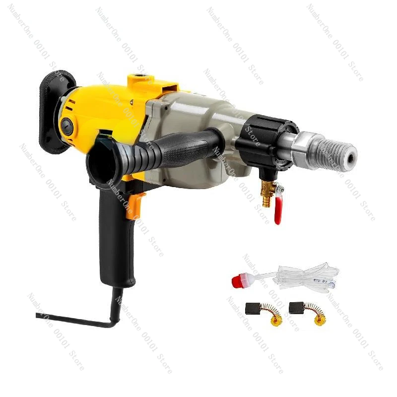 1880W 2180W Handheld Diamond Core Drill Rig Concrete 110mm 130mm 160mm 180mm Wet/Dry Electric Stepless Speed Drilling Tool