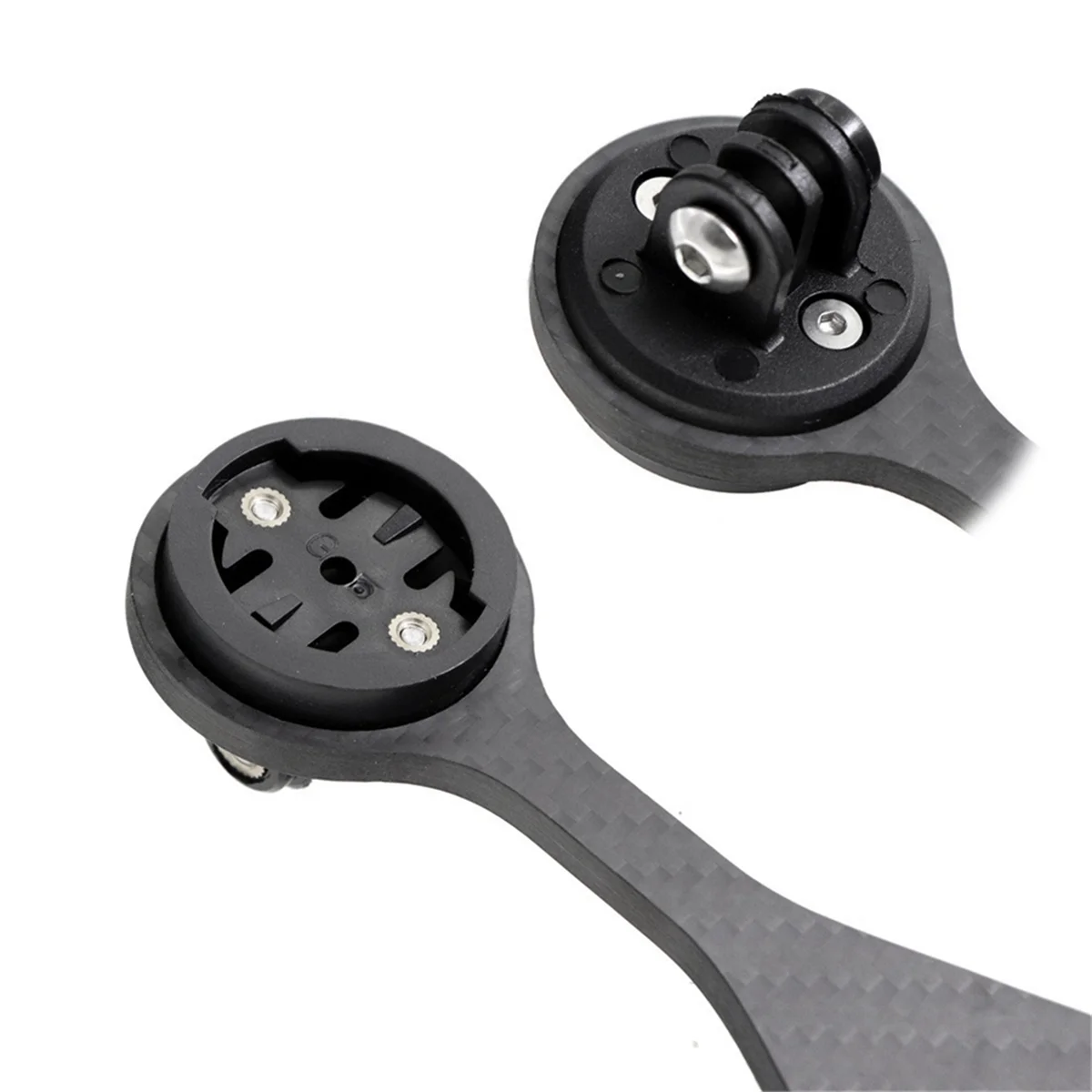 A26P For F12 F MOST Handlebar Bike Carbon Handlebar Carbon Computer Mount Support For Garmin Cateye Igpsport Blackbird GoPro