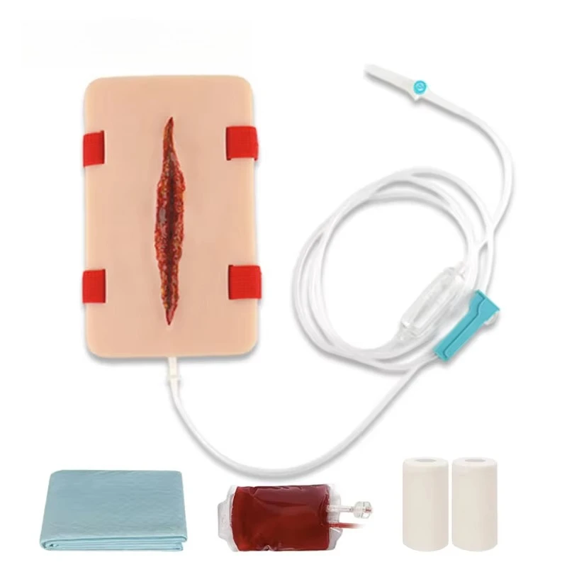 Wearable Wound Packing Trainer Laceration Wound Trainer Stop The Bleed Training Kit for Wound Dressing Training