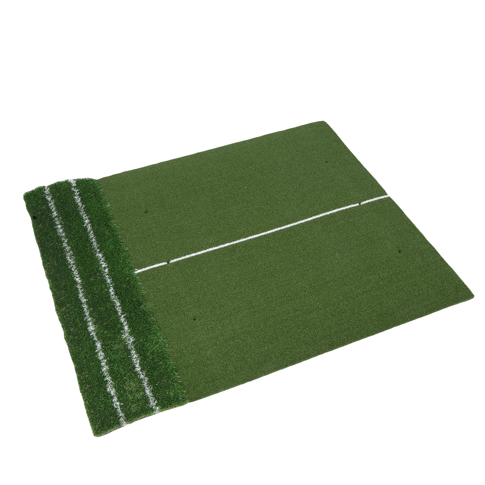 

Golf Putting Training Mat Golf Training Mat with 10mm EVA Foam 1.2x1.5m 11mm Short and 40mm Rough Grass Gifts for Men Women Home