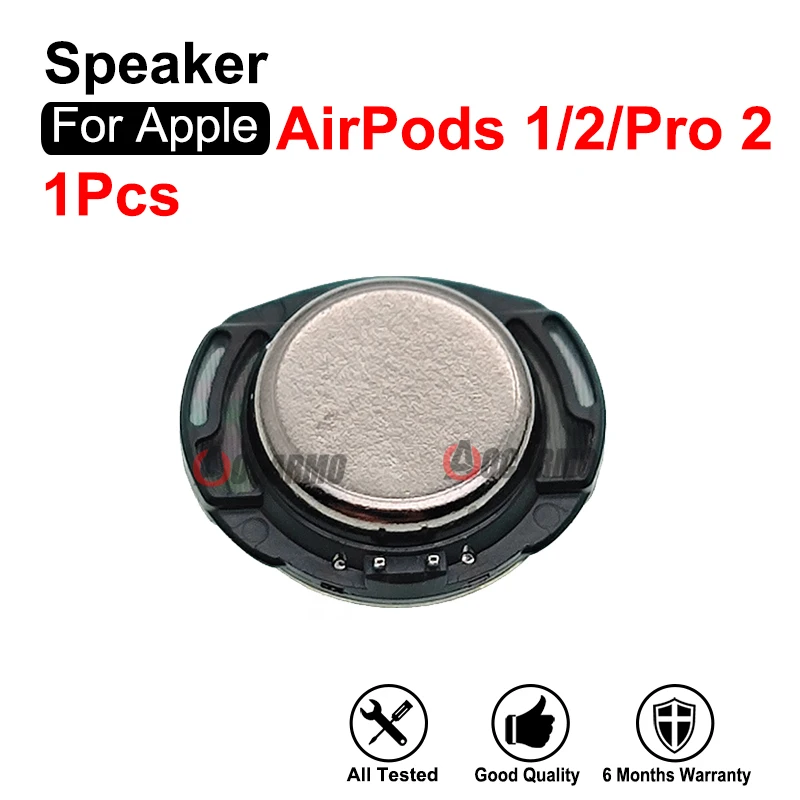 1Pcs For Apple AirPods 1 / 2 / Pro / Pro2 Headphone Speaker Unit Sound Repair Replacement Parts