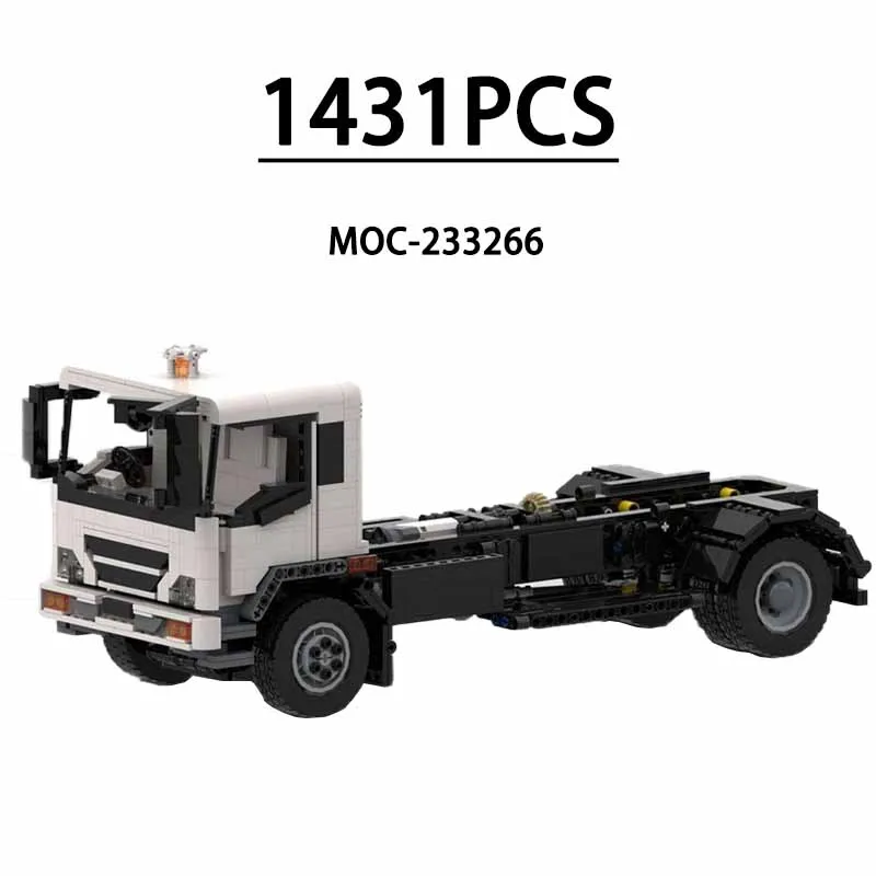 

MOC-233266 Truck Cab & Chassis Heavy Duty Loader 1431 Pieces Building Block Toys Kids Birthday Gifts Christmas Gifts