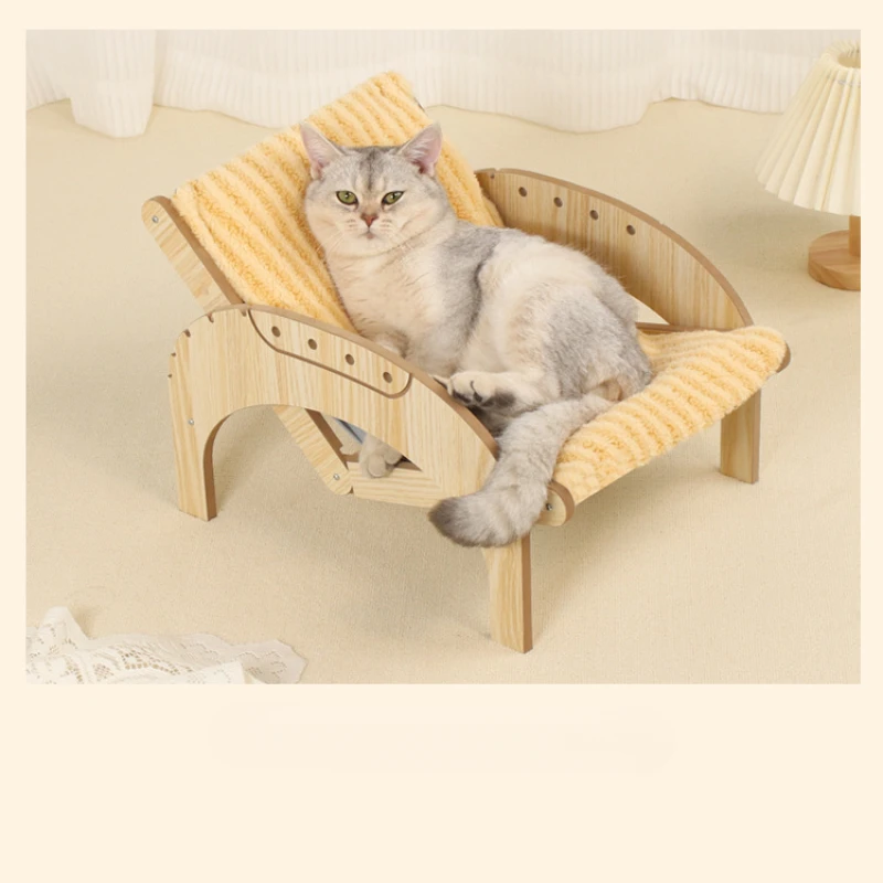 

Pet Sofa Cat Sofa Sisal Cat Nest Foldable Four Seasons Sleeping Nest Recliner Pet Scratching Board Cat Accessories Bed Pets Gift