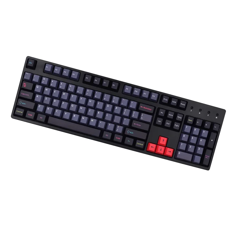 150-Keys Dracula Keycap PBT Original Highly Adaptable GMK68/104 Mechanical Keyboard