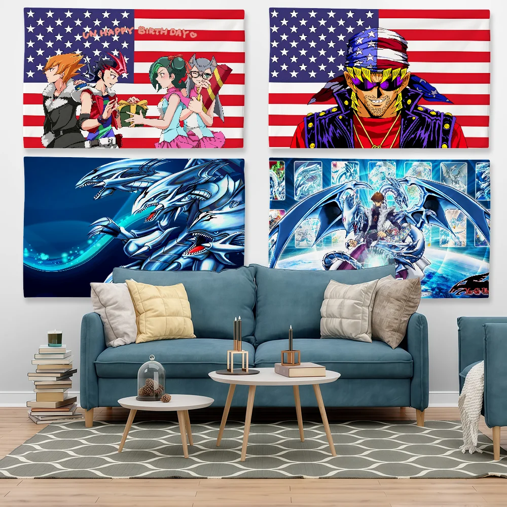 Game Yu-Gi-Oh Flag For Sports Matches  Games Parade Rally Holiday Festival Backyard Balcony Club Bar Decor