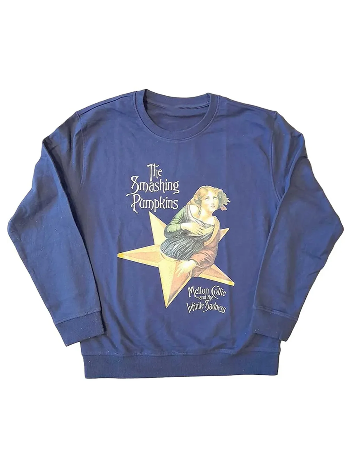

Классический винтажный свитшот Smaing Pumpkins свободного кроя с круглым вырезом, с принтом Ro Band, хлопковый, с длинными рукавами, молодежный повседневный худи