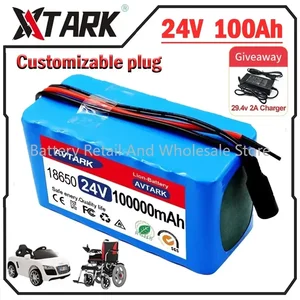 24V 100000MAH 7S3P 18650リチウム29.4V 24Vリチウムバッテリー車椅子バッテリー7S3Pバッテリーパック自転車用 6ベストセールス18650 7S3Pバッテリーパック-3