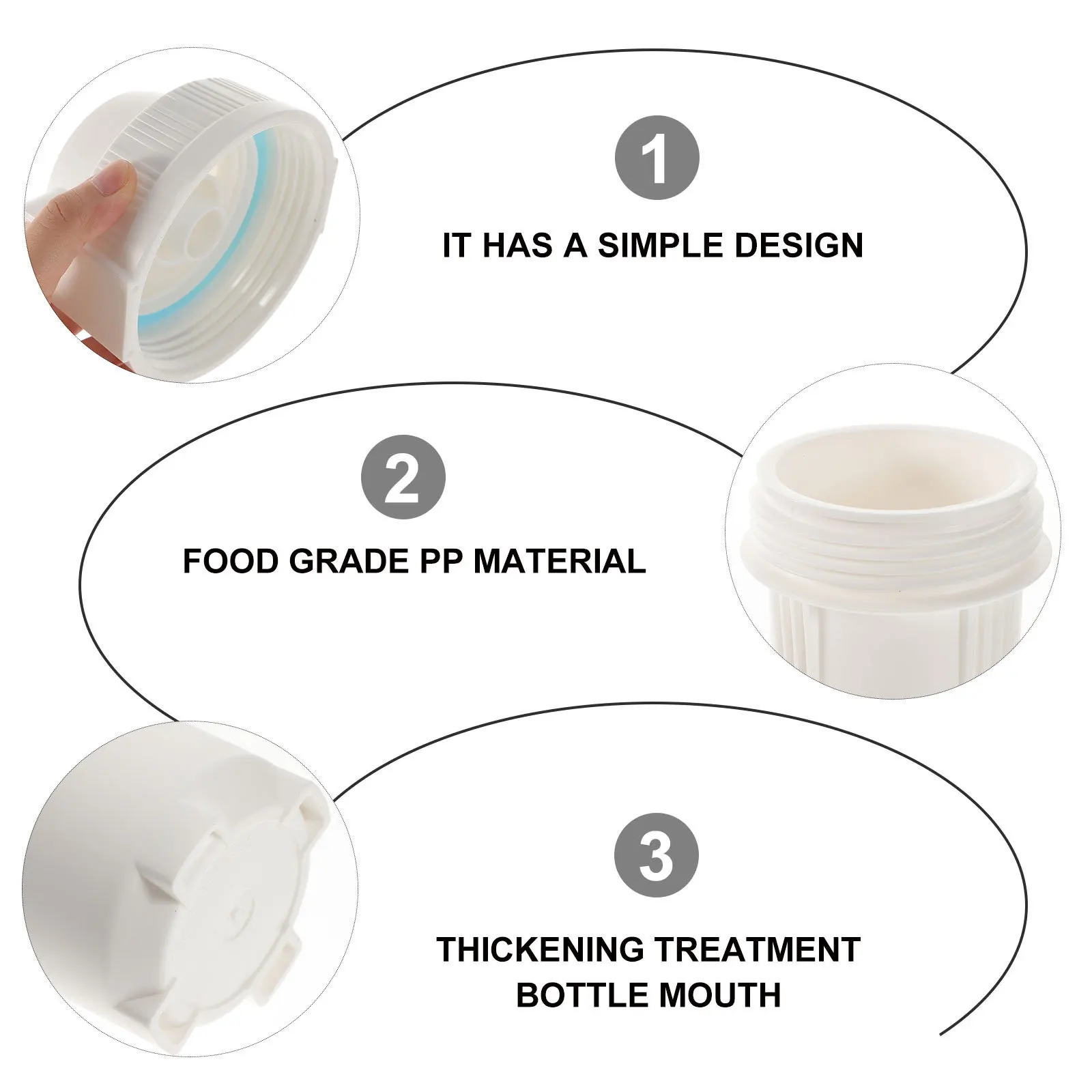 

10 Inch Water Purifier Filter Bottle Pitcher Filtered Plastic Bottles for Drinking