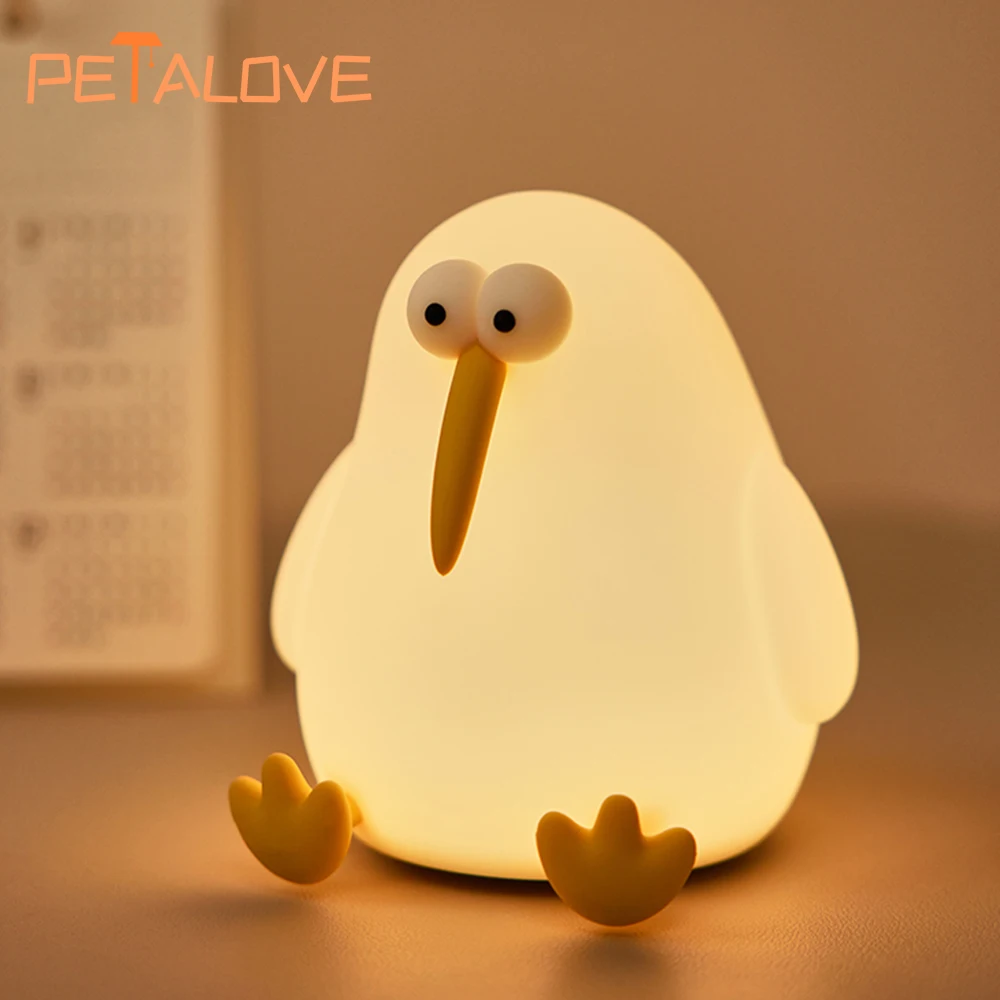 Halloween Cute Night Light Decoration Room Atmosphere Decoration Ghost Demon Kiwibird Magician Soft Silicone Lamp