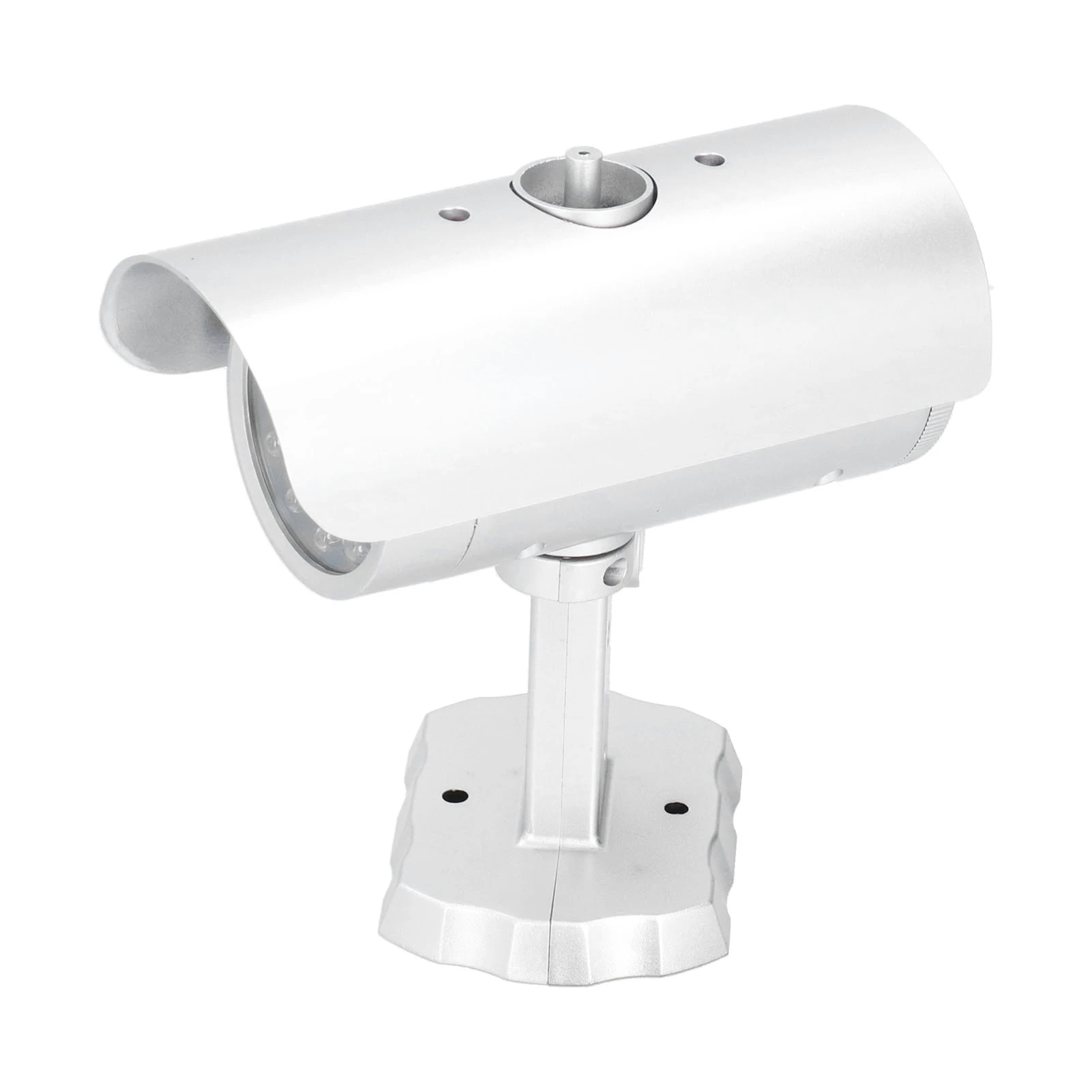 Simulation Camera Dummy Security Camera Monitor Fake Surveillance System with Flashing LED Light