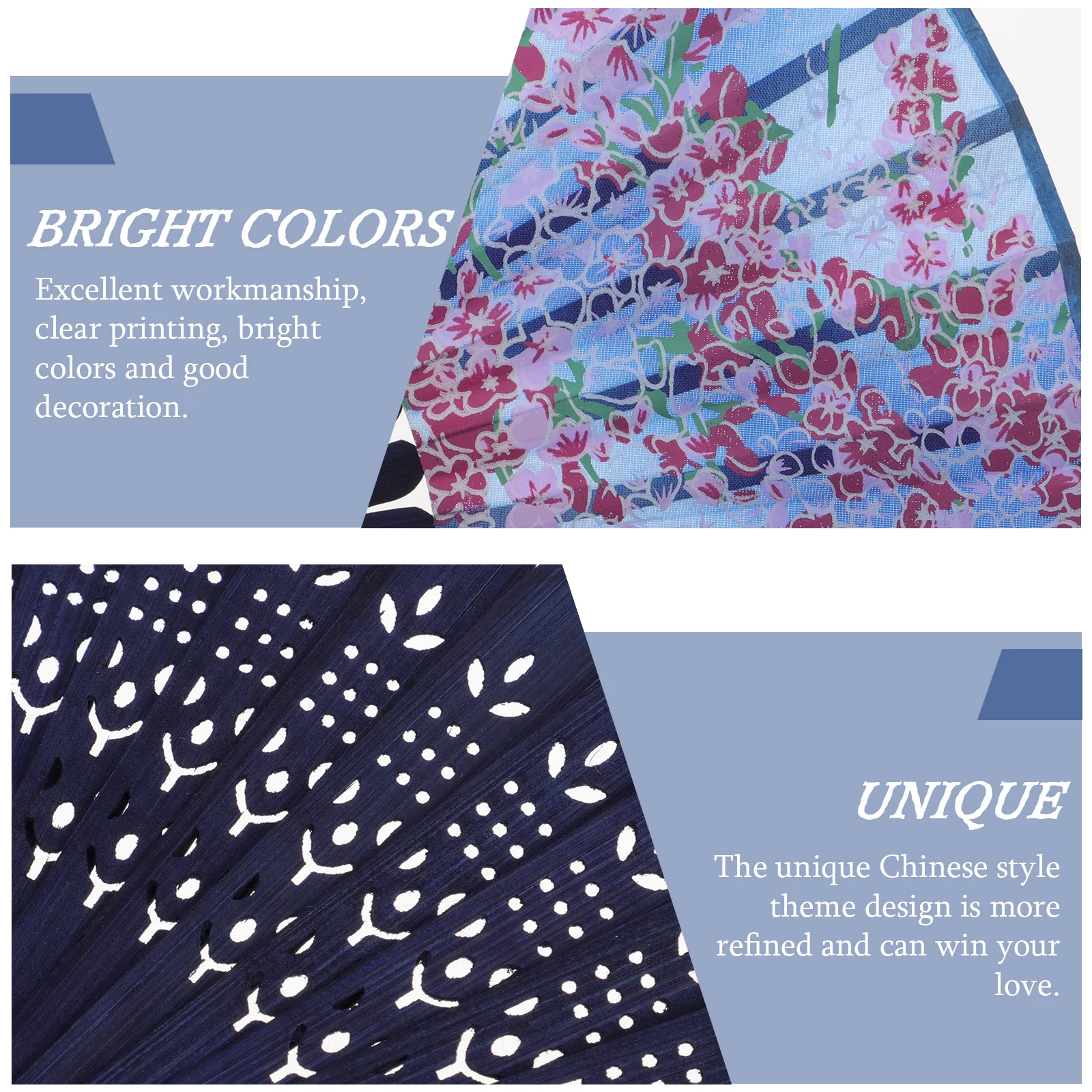 

1Pcs Vintage Hand Fan Small Exquisite Decorative Tassel Fans Prop for Festive Occasions Handmade Folding Fans