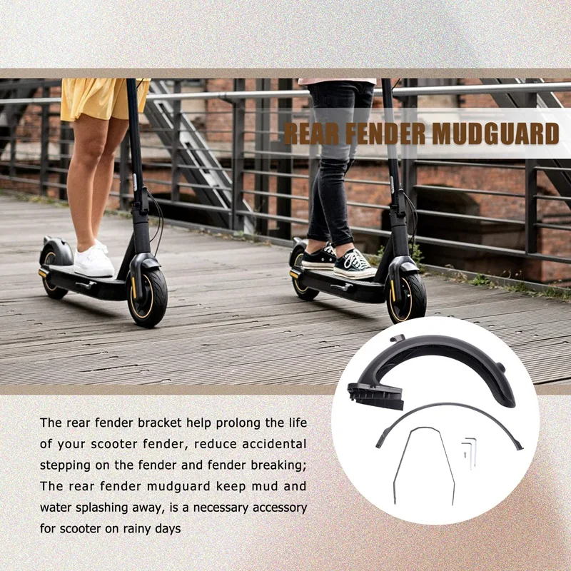 ملحقات خلفية، دعامات تثبيت واق - مراجعة Scooter Parts وسعره