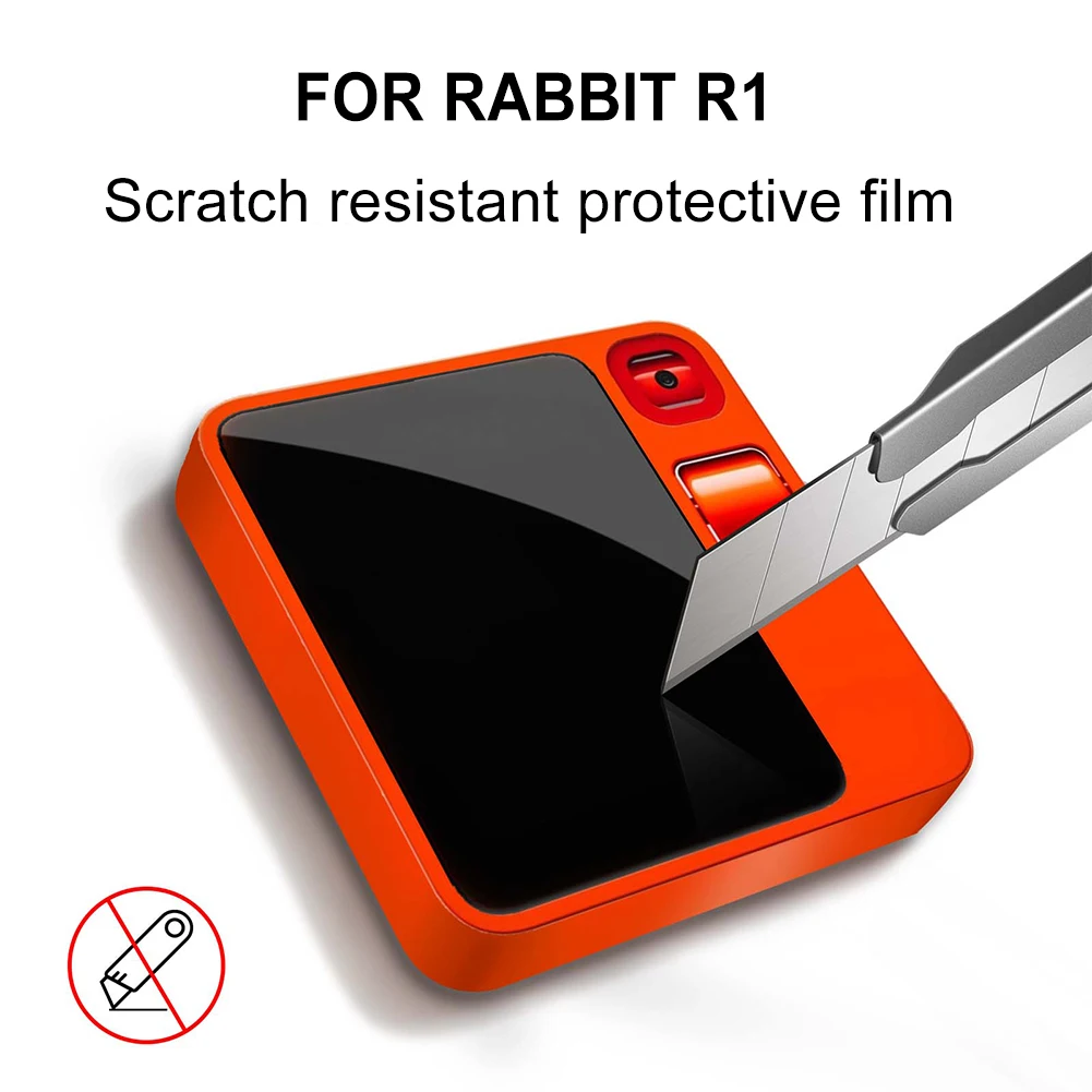 Protector de pantalla para dispositivo Rabbit R1 AI, película protectora 2024, película de vidrio templado PET, cobertura completa, Ultra HD, antihuellas