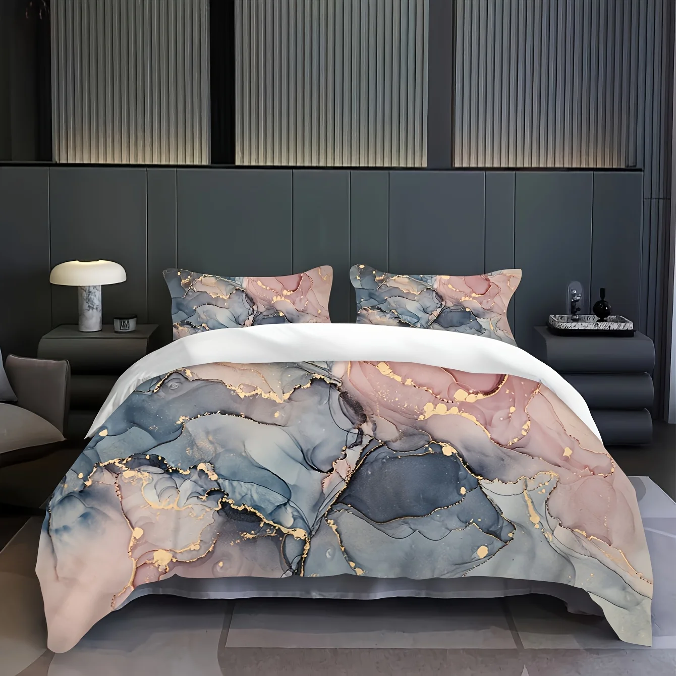

Rainbow Sunrise Flower Field Duvet Cover Set High-Definition Print for Four Seasons Home Dorm Decor