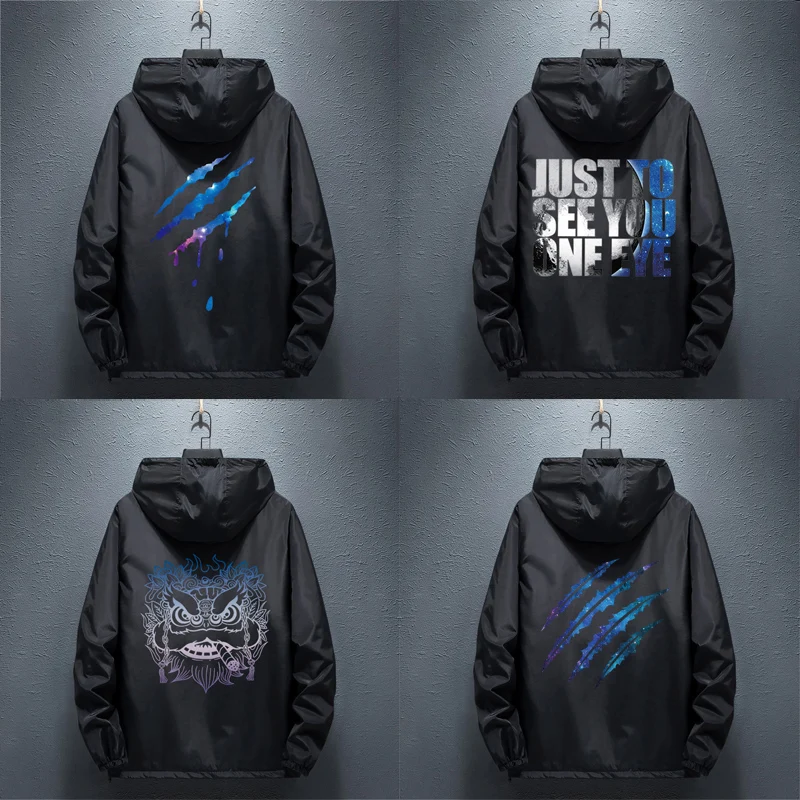 العصرية الصبي Thiened Jaet الخريف الشتاء البوليستر النسيج عارضة Sle معطف الطالب الشباب ular فضفاض صالح معطف