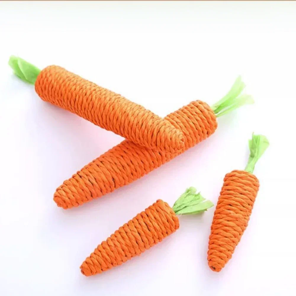Simulated Carrot Pet Toy Cat Teeth Grinding And Biting Interactive Sound Toy image 4