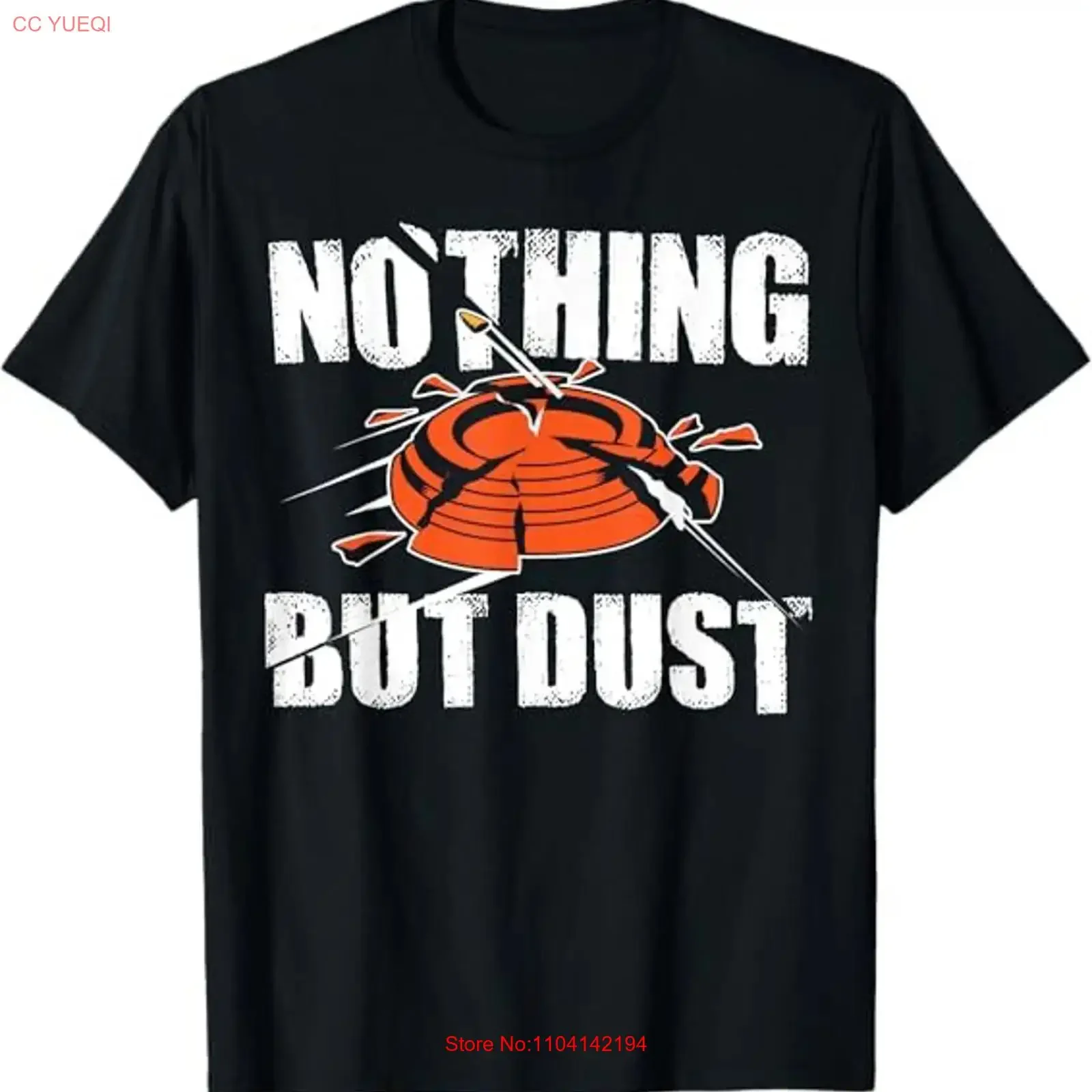 NEW Funny Nothing But Dust Clay Pigeon Shooting T Shirt S 3XL vintage Washed streetwear Slightly graphic Top For Everyday Wear