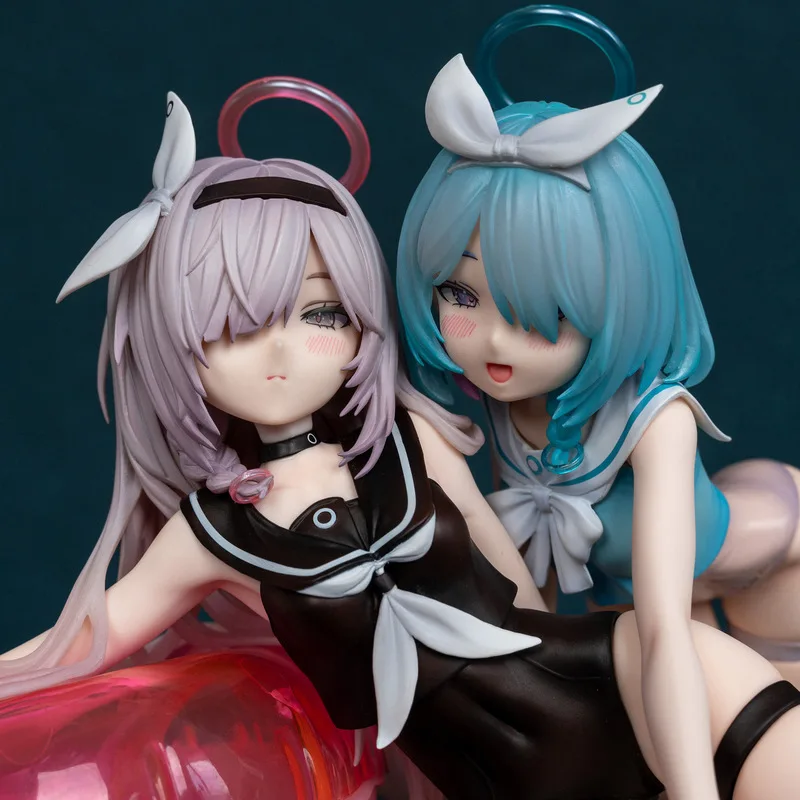 

12cm Blue Archive Plana Arona Swimsuit Version 12cm Anime Figure Abs Model Statue Desktop Decor Collection Gift Toy