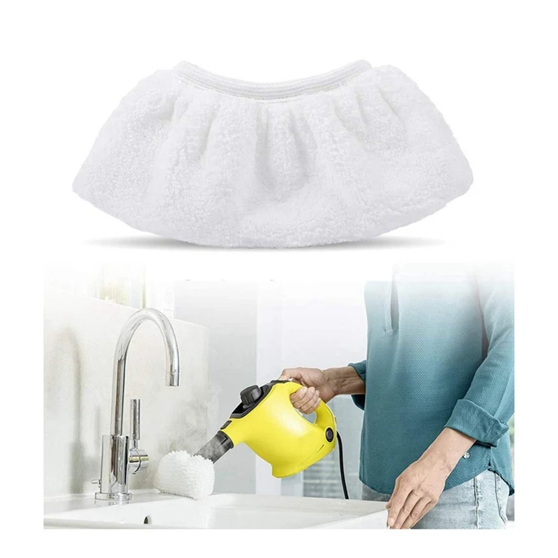 เคสผ้าม็อบสำหรับ Karcher easyfix SC1 SC2 SC3 SC4 SC5เปลี่ยน SV7ทำความสะอาดไอน้ำแผ่นผ้าขี้ริ้ว12ชิ้น