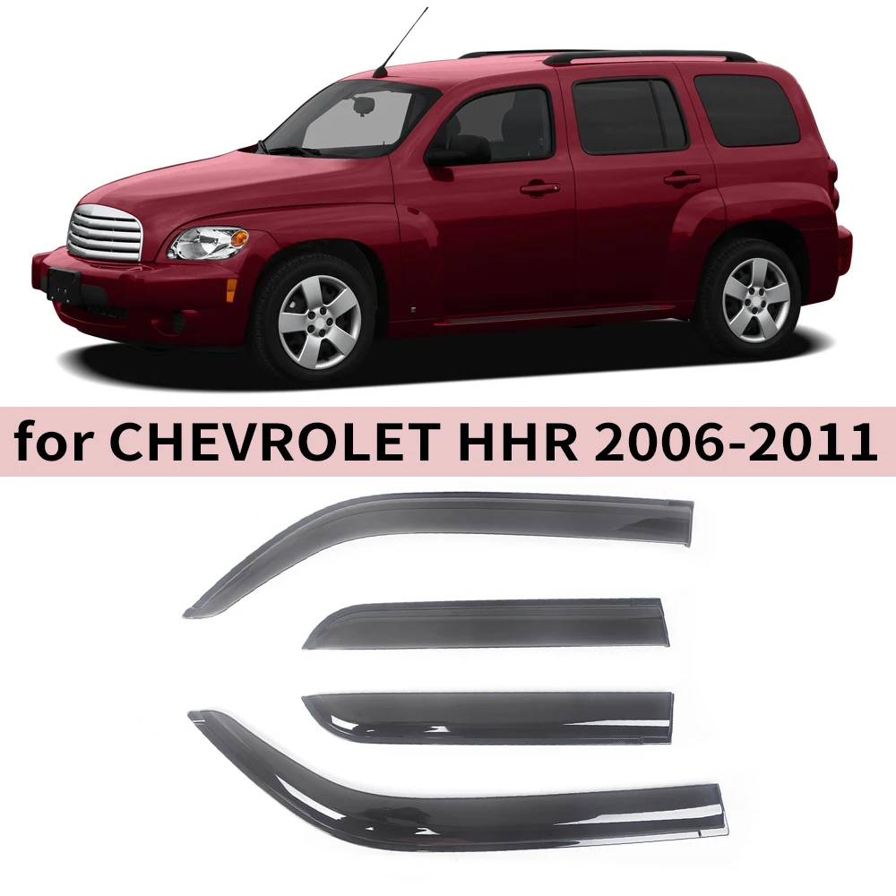 

Оконный козырек для Chevrolet HHR 2006 2007 2008 2009 2010 2011, ветрозащитные дефлекторы, защита от дождя, дверной козырек, вентиляционные шторы, вентиляционный козырек