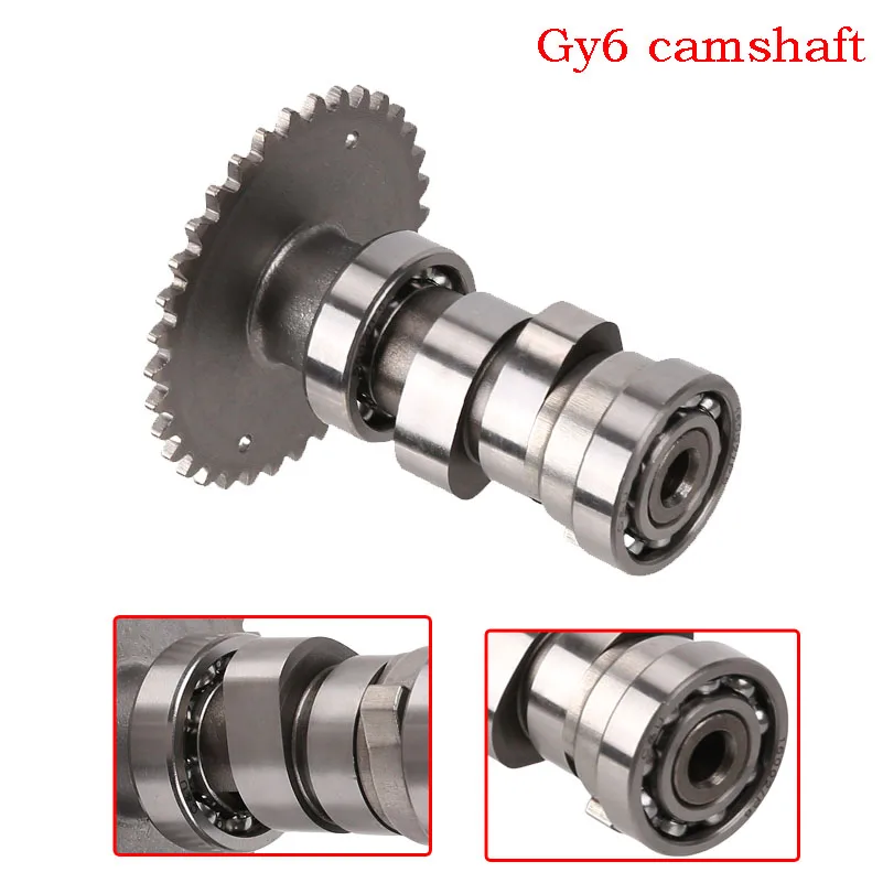 

Подходит для мопедов и квадроциклов 125cc 150cc GY6 152QMI 157QMJ Yongyuan ZNEN TAOTAO ROKETA SUNL JCL, распределительный вал