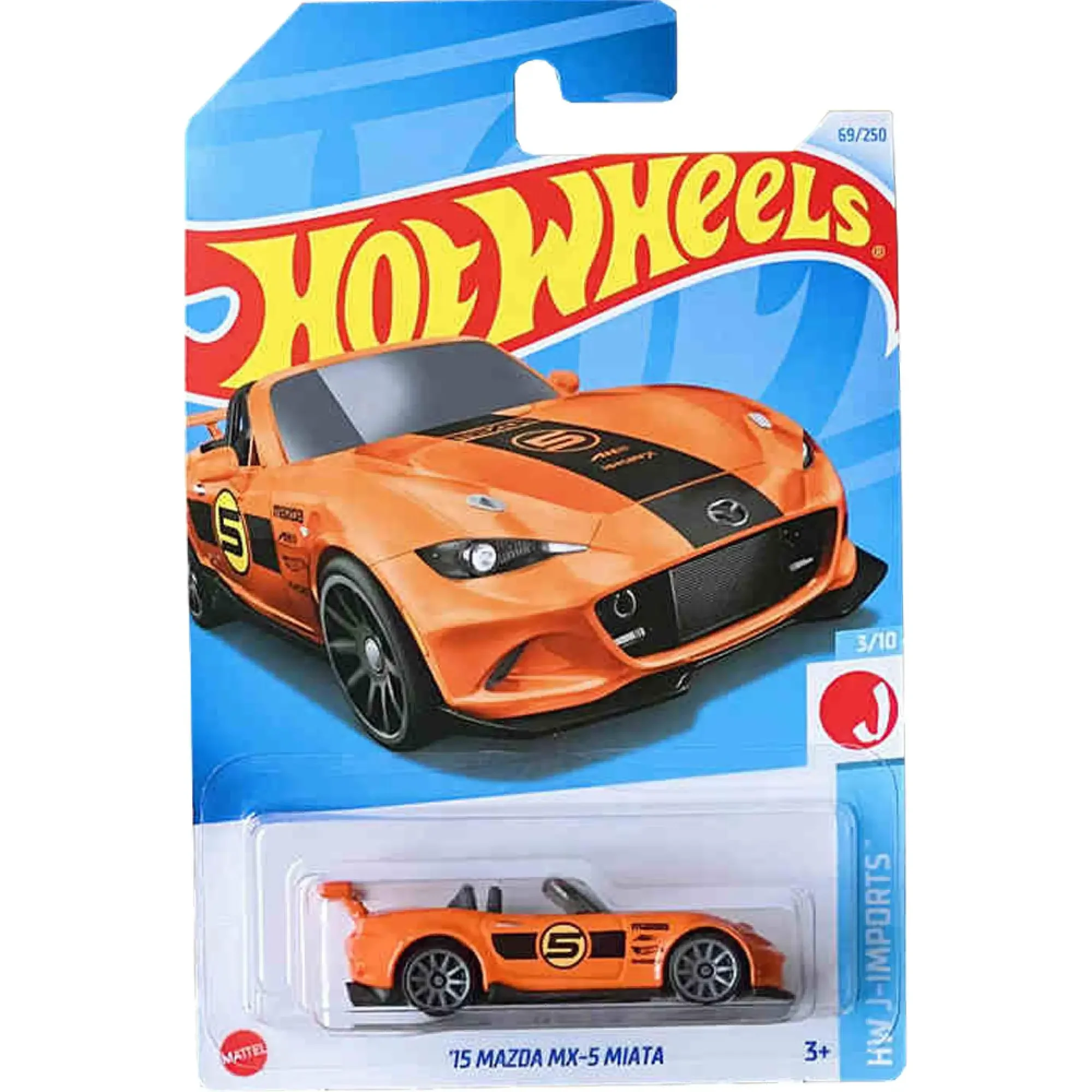 2024 Mazda Hot Wheels Cars Mazda 7B7B Mx-5 Rx-7, литая под давлением модель автомобиля, коллекционные игрушки, подарок для мальчиков, Рождественский