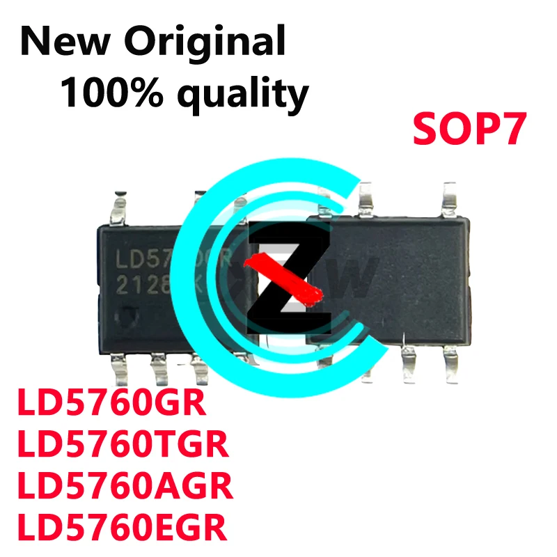 5-10/PCS New Original LD5760GR LD5760TGR LD5760AGR LD5760EGR SOP7 Power source chip In Stock