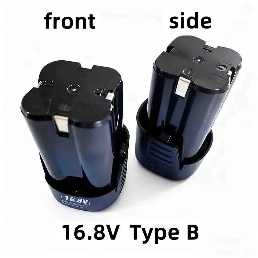 

☛Screwdriver Battery 16.8V 4.0Ah Rechargeable Lithium Battery for Electric Drills, Angle Grinders and Other Power Tools